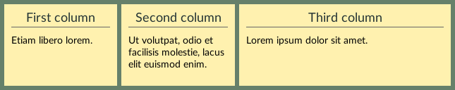 flexbox example